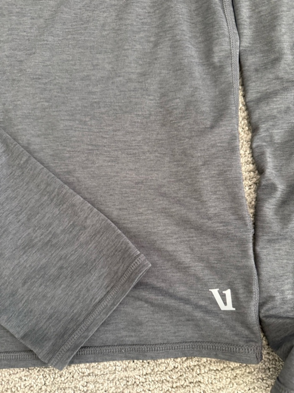Vuori Men's Ease Performance Half Zip 2.0 Long Sleeve - Picture 7 of 8